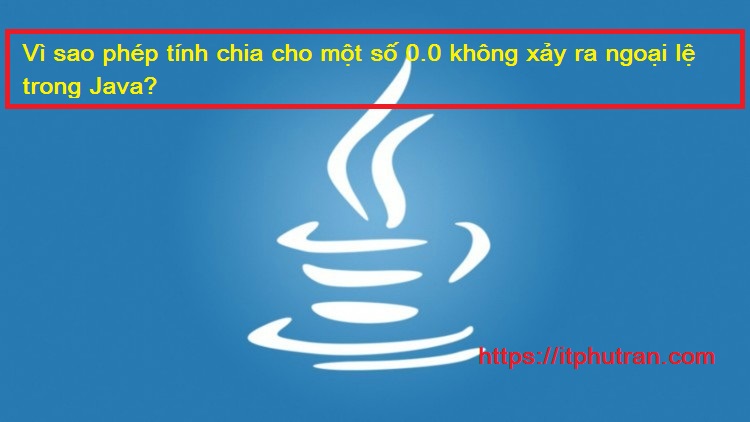 Vì sao phép tính chia cho một số 0.0 không xảy ra ngoại lệ trong Java